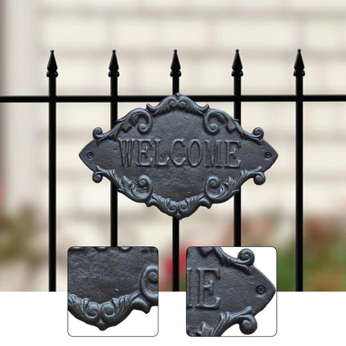 Welcome sign iron rustic - welcome,