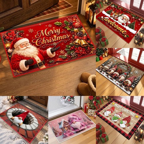 Christmas door mat non - door, slip