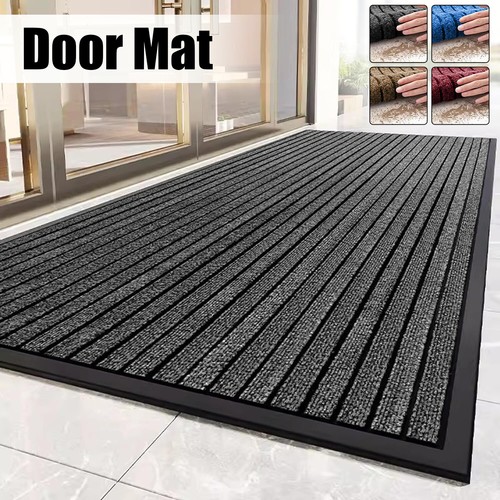 Non slip rubber door mat - non,