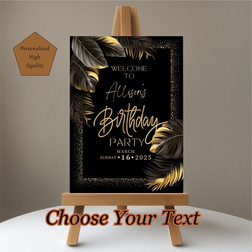 Personalised birthday party - personalised,
