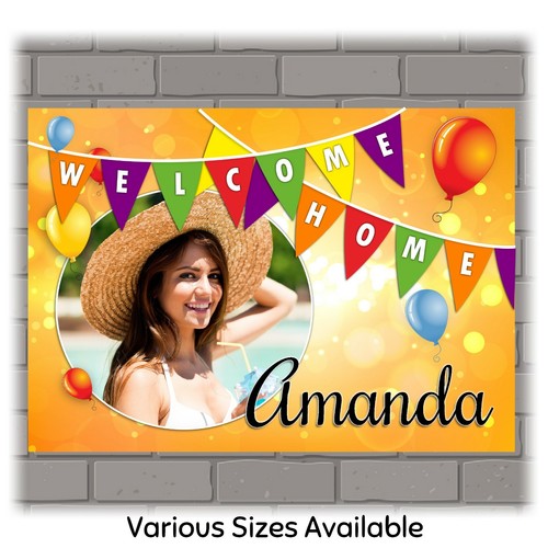 Personalised welcome home - welcome,