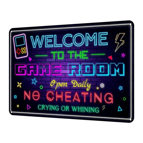 Welcome the game room metal - to,