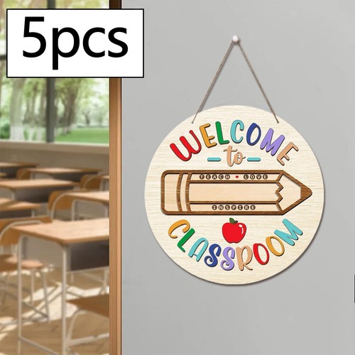 5pcs front door sign welcome - sign,