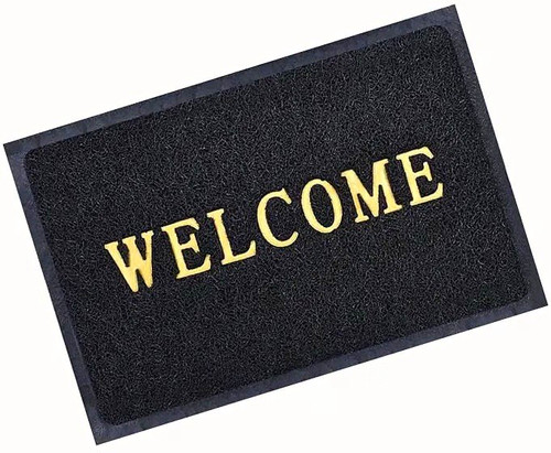 Welcome door mat for - ,