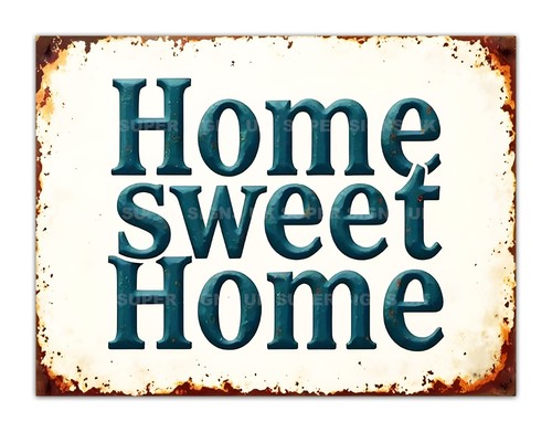 Home sweet - sweet, metal