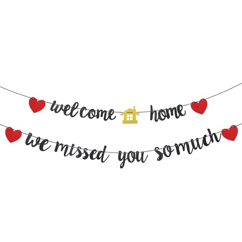 Welcome home banner - home,