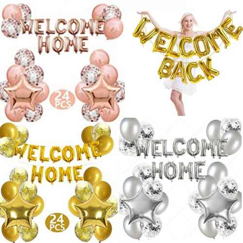 Welcome back home letters - welcome, &