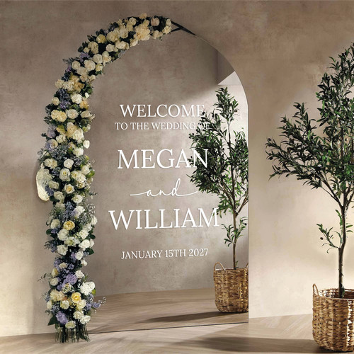 Personalised welcome our - to,