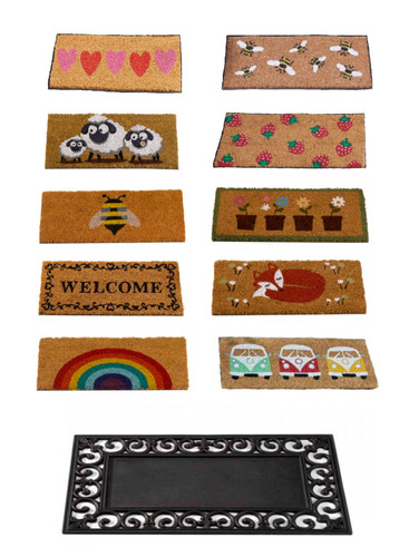 Doormat inserts coir - doormat,