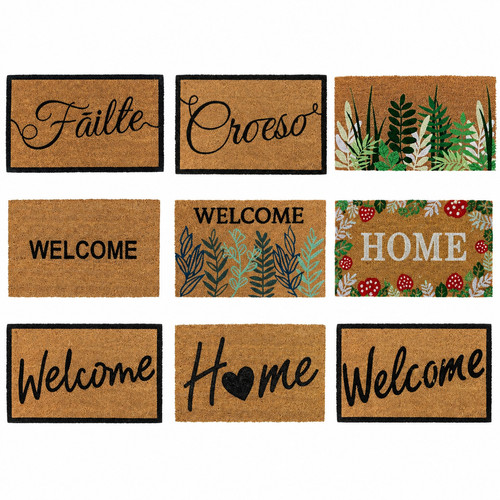 Coir door mat - door, doormat