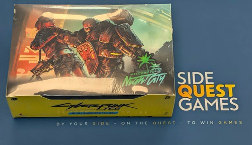 Cyberpunk tcg welcome night - cyberpunk,