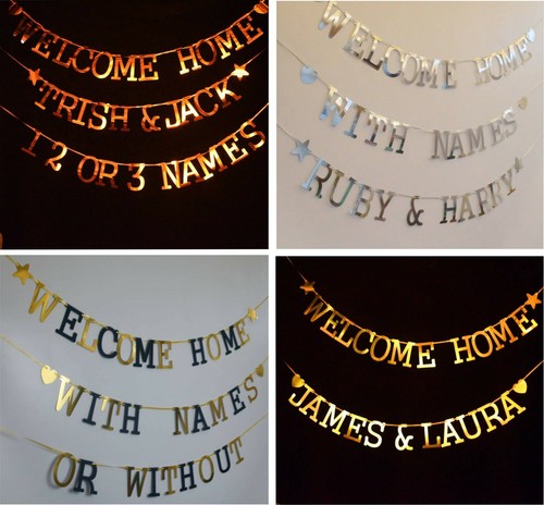 Welcome home banner - home,