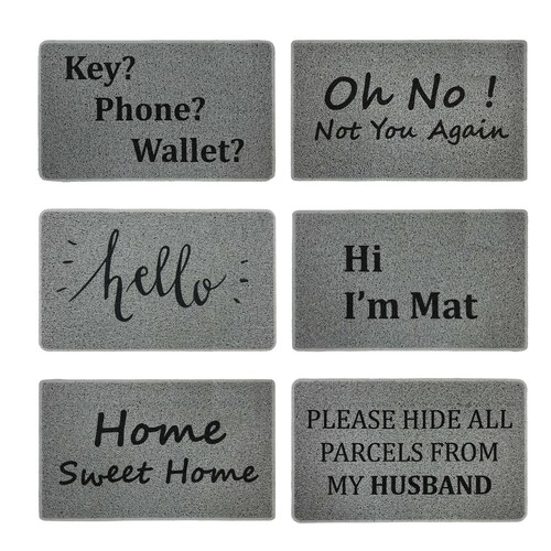 Funny door mats non - door, slip