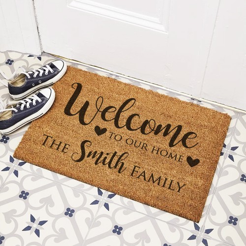 Personalised welcome our - 'welcome, to