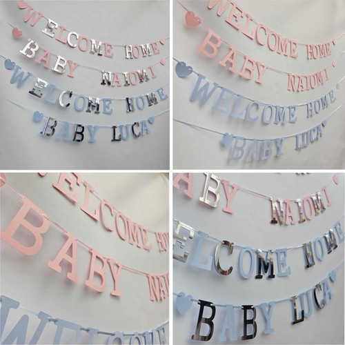 Welcome home baby banner - home,