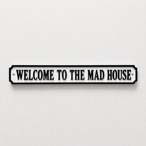 Welcome the mad house - to,