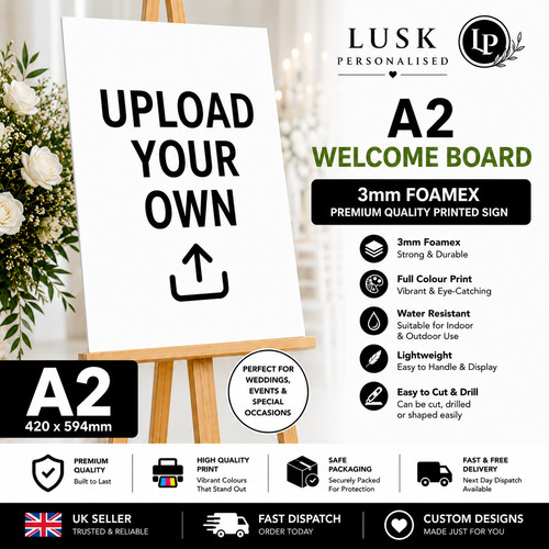 Print your own canva welcome - print,