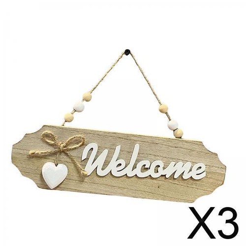 Wooden hanging door sign - 3,