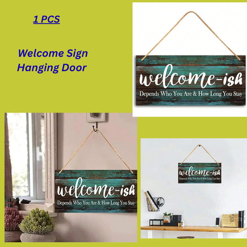 1pc welcome sign - welcome,