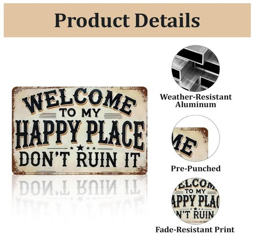 Welcome happy place - to,