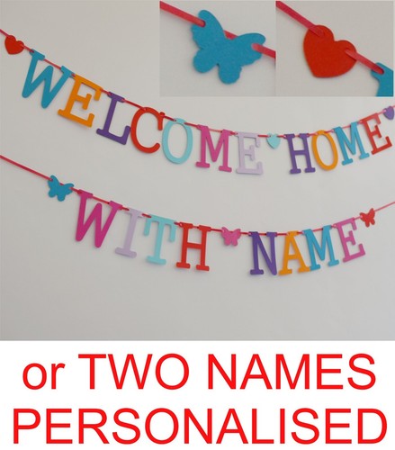 Welcome home banner - home,
