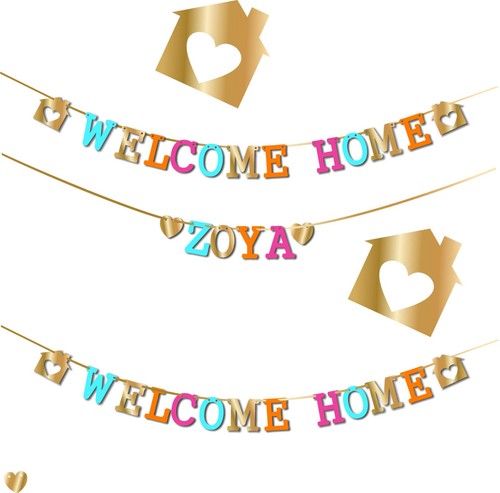 Welcome home banner - home,