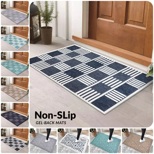 Non slip door - slip, trapper