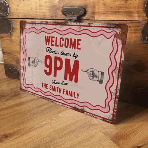 Personalised home welcome - personalised,