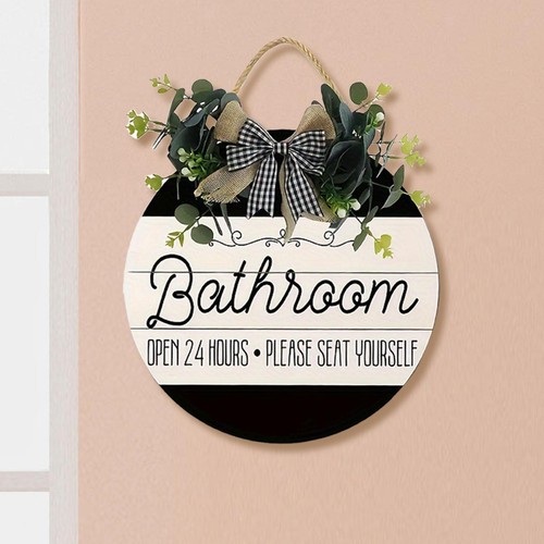 Welcome door hanging sign - welcome,