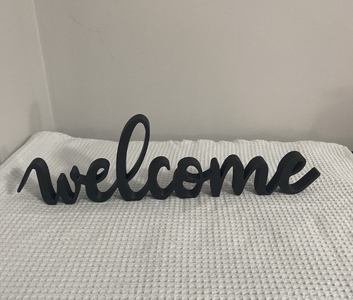 Welcome home decor sign plaque - home,